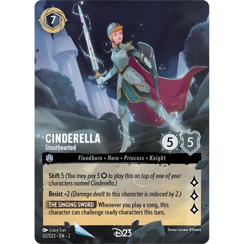 Cinderella – Stouthearted (2) [D23 Promos]