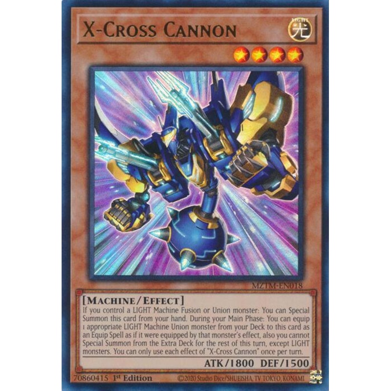 X-Cross Cannon [MZTM-EN018] Ultra Rare
