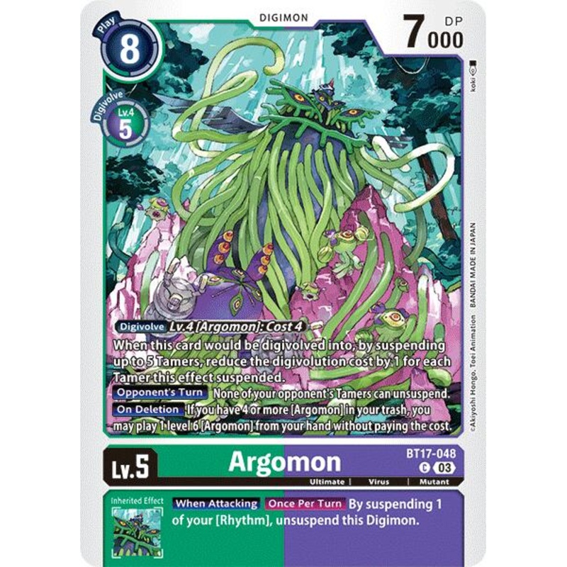 Argomon [BT17-048] – BT17-048 [Secret Crisis]