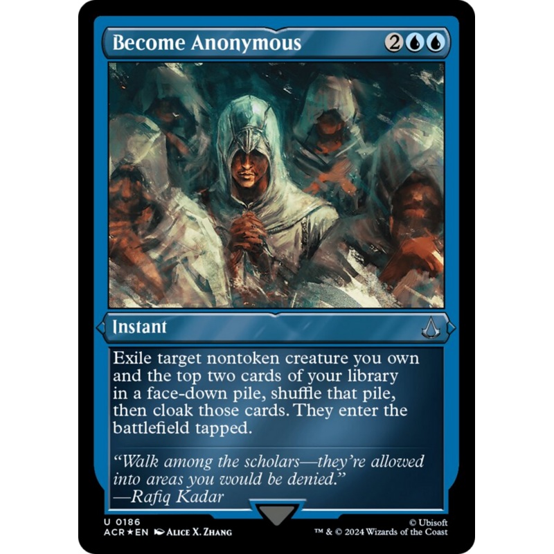 Become Anonymous (Foil Etched) [Assassin’s Creed]