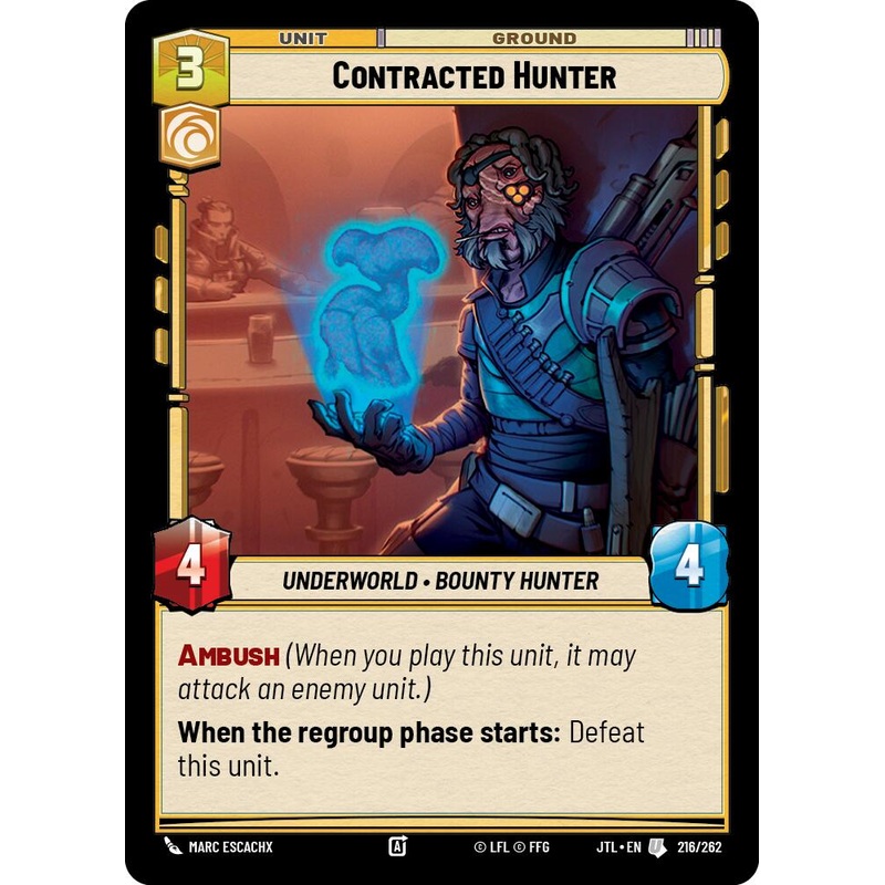 Contracted Hunter (216/262) (216/257) [Jump to Lightspeed]