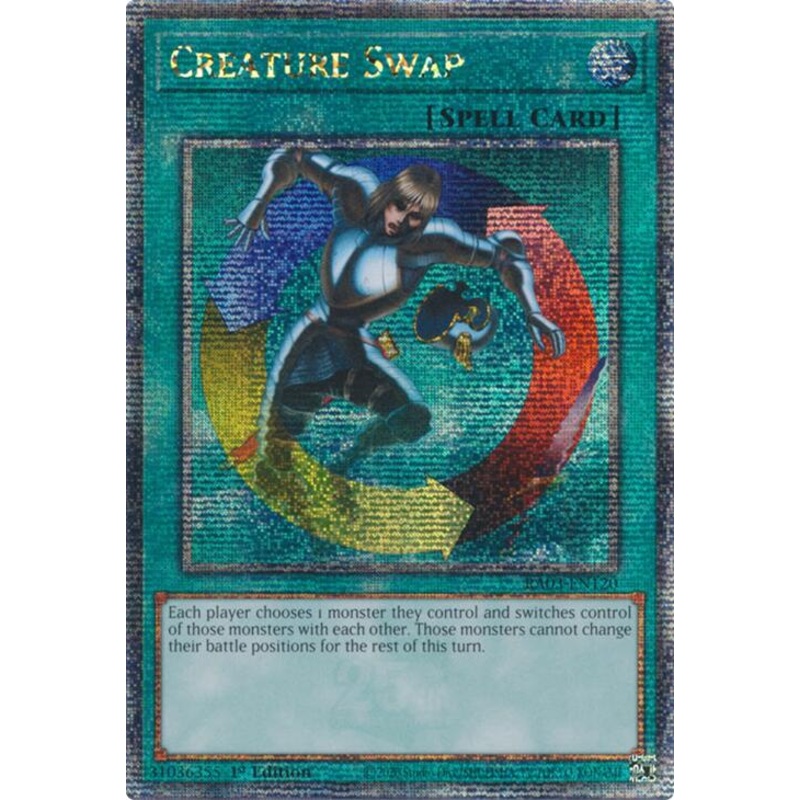 Creature Swap (Quarter Century Secret Rare) [RA03-EN120] Quarter Century Secret Rare