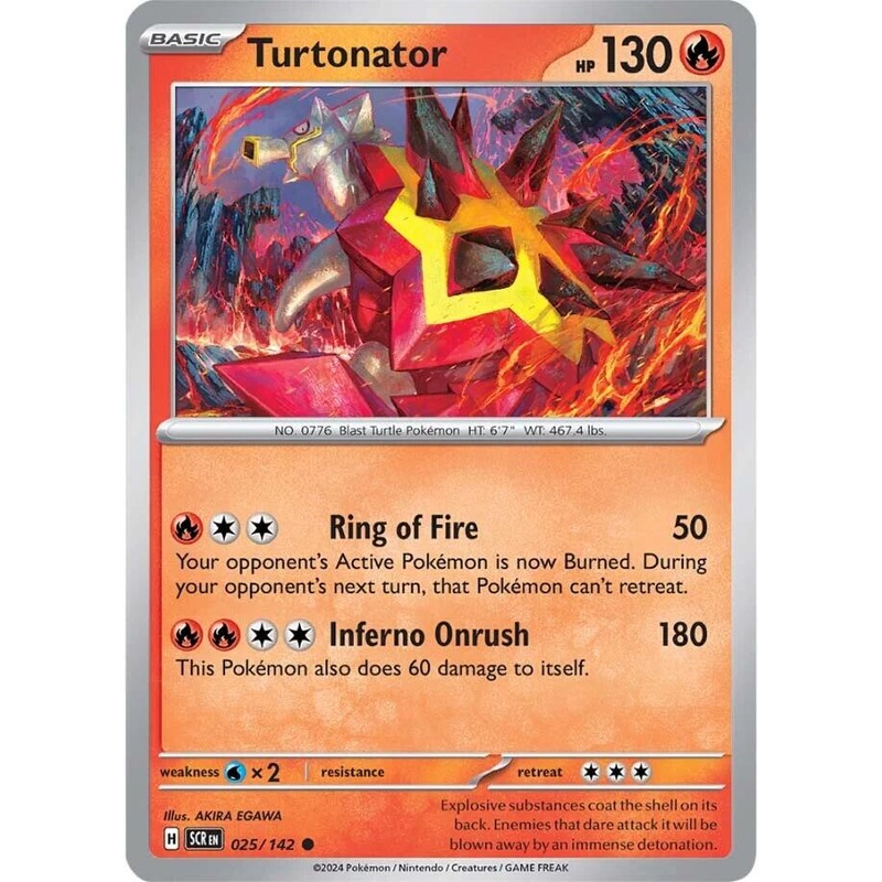 Turtonator (025/142) [Scarlet & Violet: Stellar Crown]
