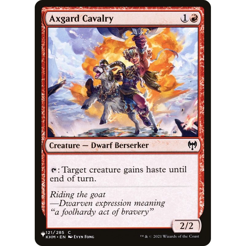 Axgard Cavalry [The List]