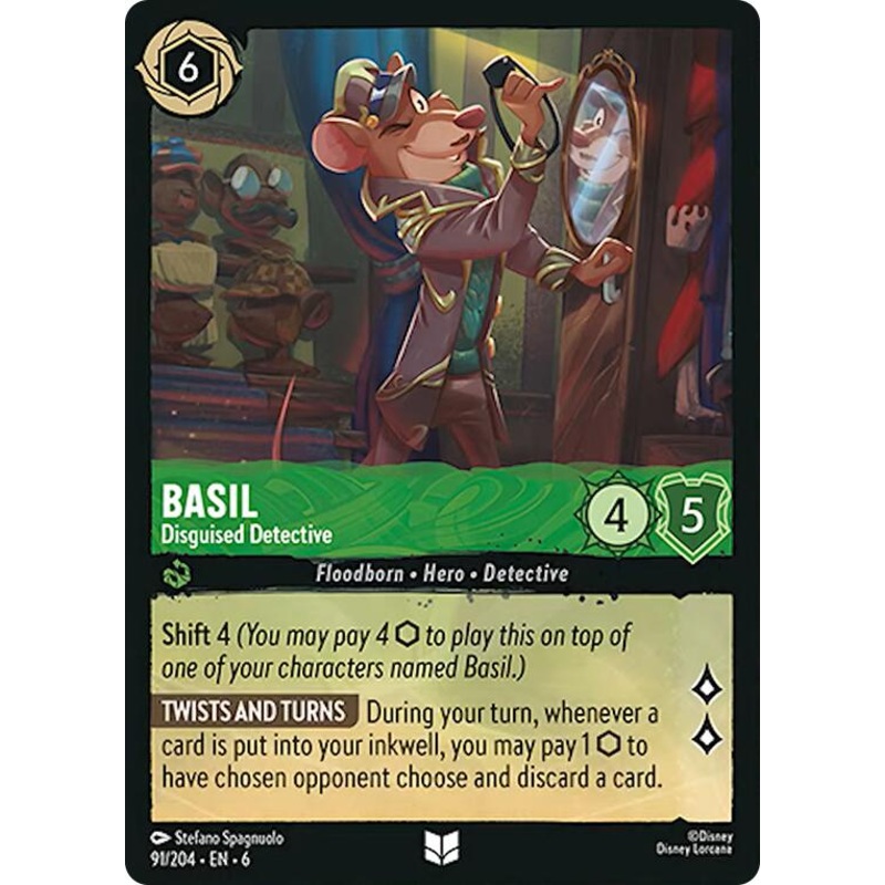 Basil – Disguised Detective (91/204) [Azurite Sea]