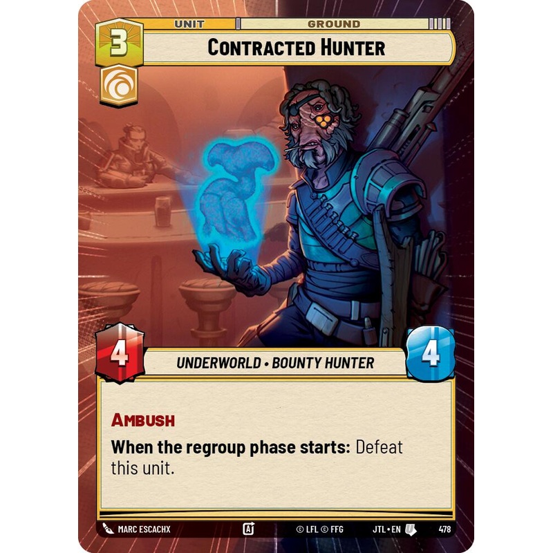 Contracted Hunter (478) (Hyperspace) (478) [Jump to Lightspeed]