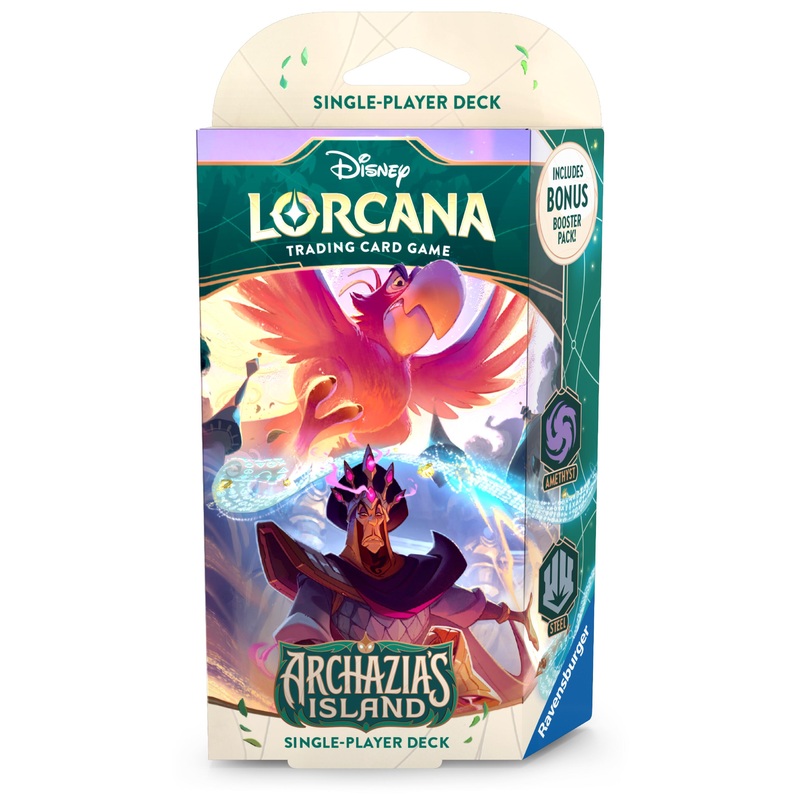 Disney Lorcana: Archazia’s Island – Starter Deck (Amethyst/Steel)