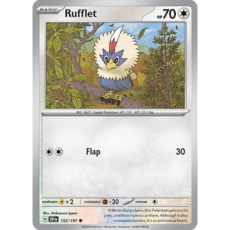 Rufflet (152/191) [Scarlet & Violet: Surging Sparks]