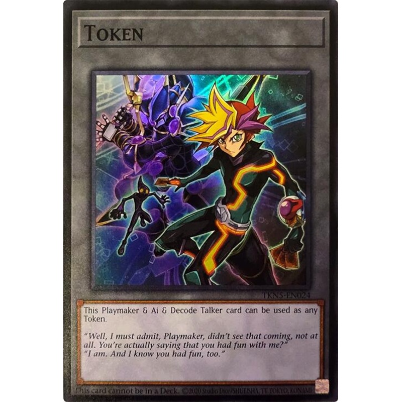 Token (Playmaker & Ai & Decode Talker) [TKN5-EN024] Super Rare