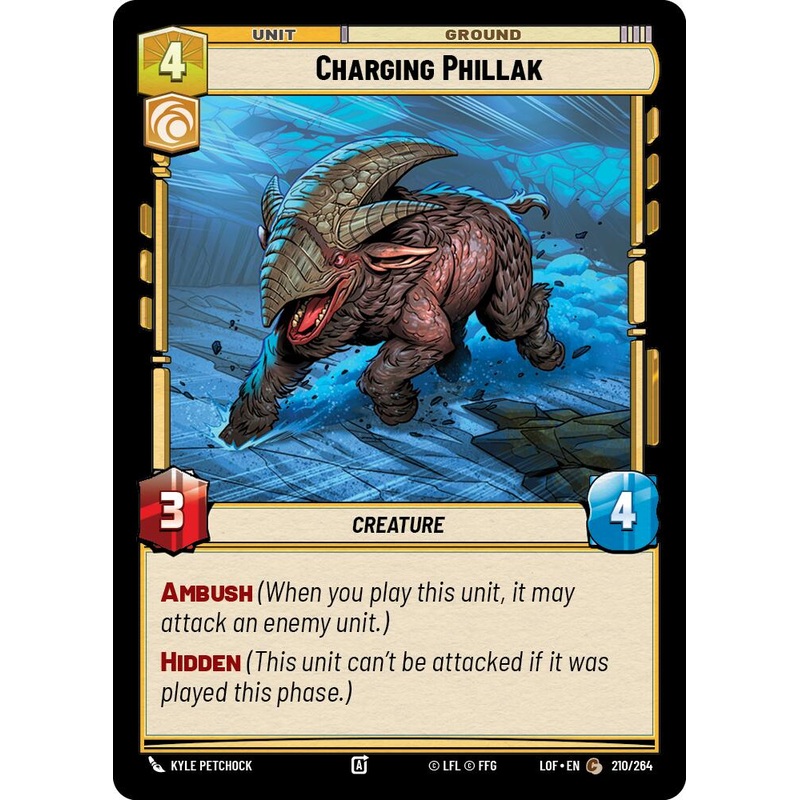 Charging Phillak (210/264) (210/264) [Legends of the Force]