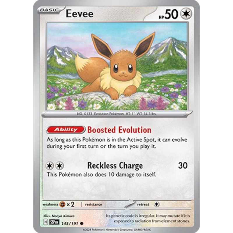 Eevee (143/191) [Scarlet & Violet: Surging Sparks]