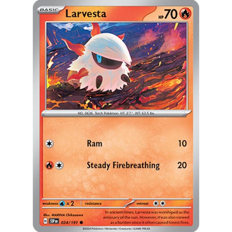 Larvesta (024/191) [Scarlet & Violet: Surging Sparks]