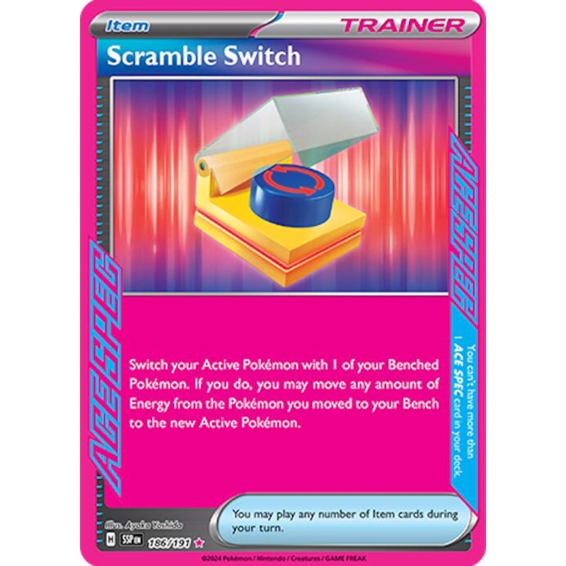 Scramble Switch (186/191) [Scarlet & Violet: Surging Sparks]