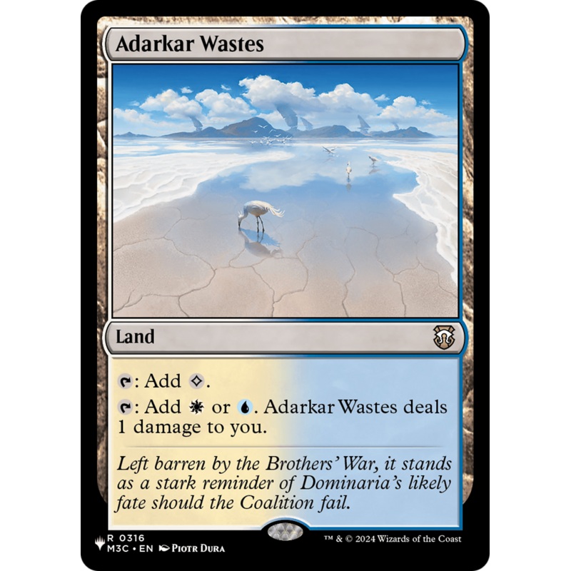 Adarkar Wastes (M3C) [The List]