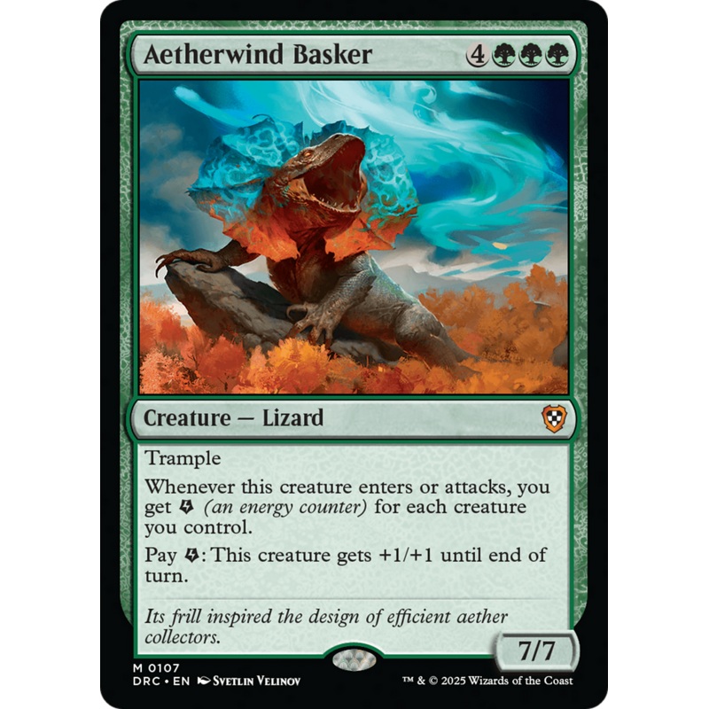 Aetherwind Basker [Aetherdrift Commander]