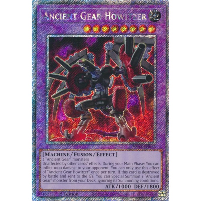 Ancient Gear Howitzer (Platinum Secret Rare) [RA03-EN035] Platinum Secret Rare