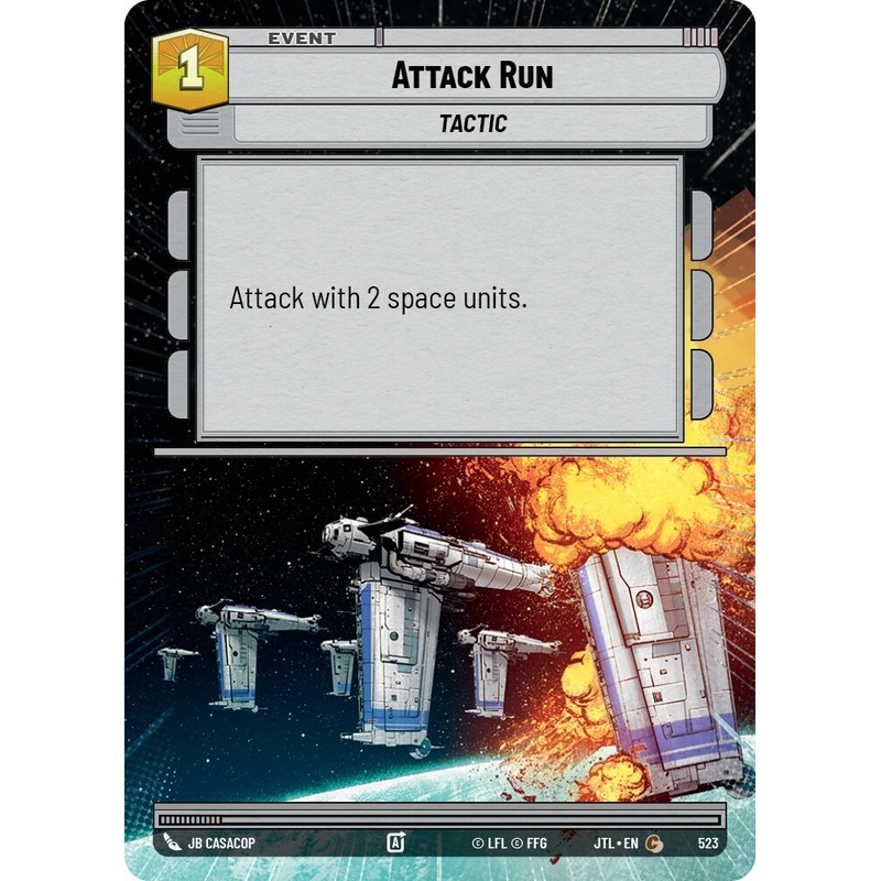 Attack Run (523) (Hyperspace) (523) [Jump to Lightspeed]
