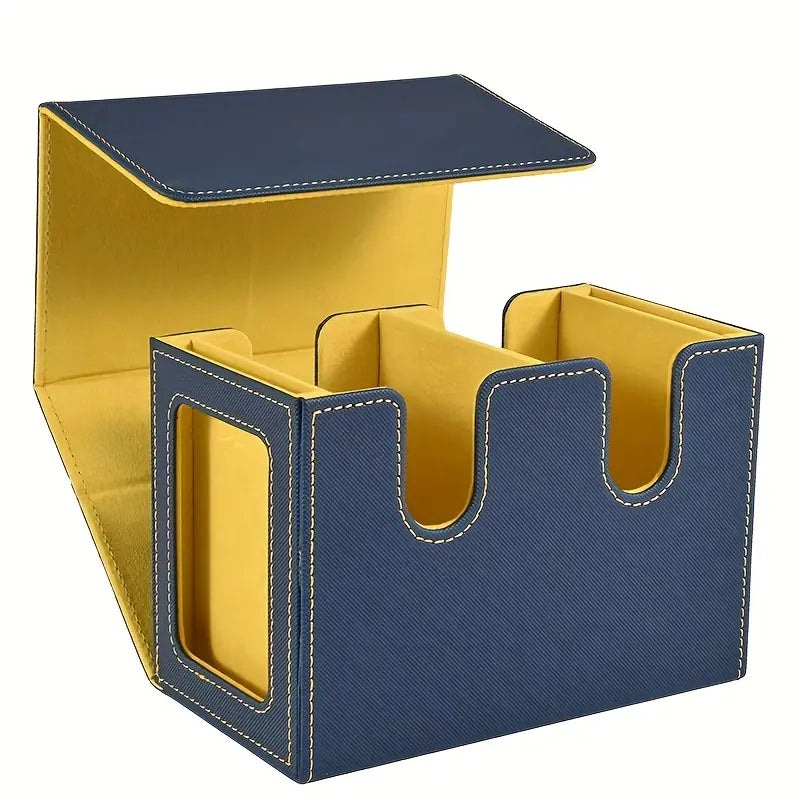 Bea Box 200+ Commander Display Deck Box – Blue/Yellow