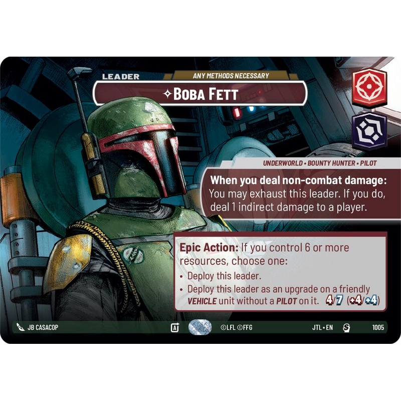 Boba Fett – Any Methods Necessary (1005) (Showcase) (1005) [Jump to Lightspeed]