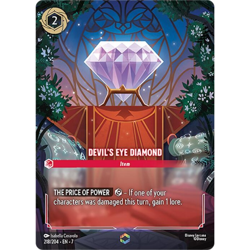 Devil’s Eye Diamond (Enchanted) (218/204) [Archazia’s Island]