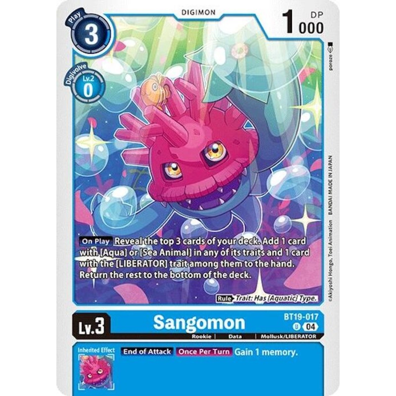 Sangomon [BT19-017] [Release Special Booster Ver.2.0]