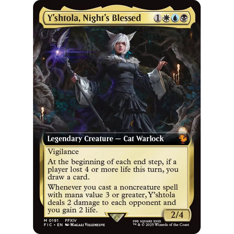 Y’shtola, Night’s Blessed (Extended Art) [FINAL FANTASY Commander]
