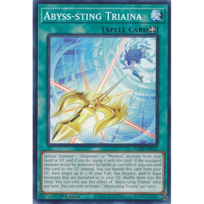 Abyss-sting Triaina [ROTA-EN062] Common