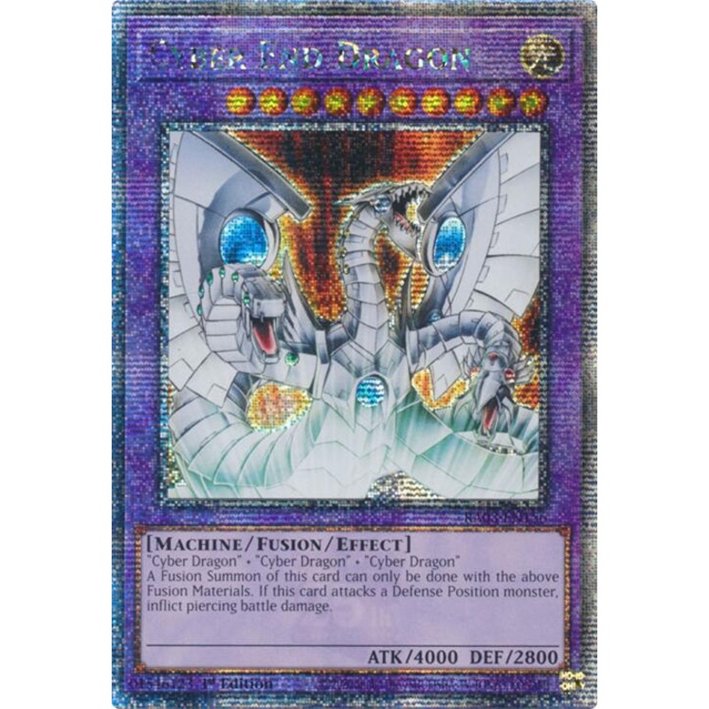Cyber End Dragon (Quarter Century Secret Rare) [RA03-EN156] Quarter Century Secret Rare