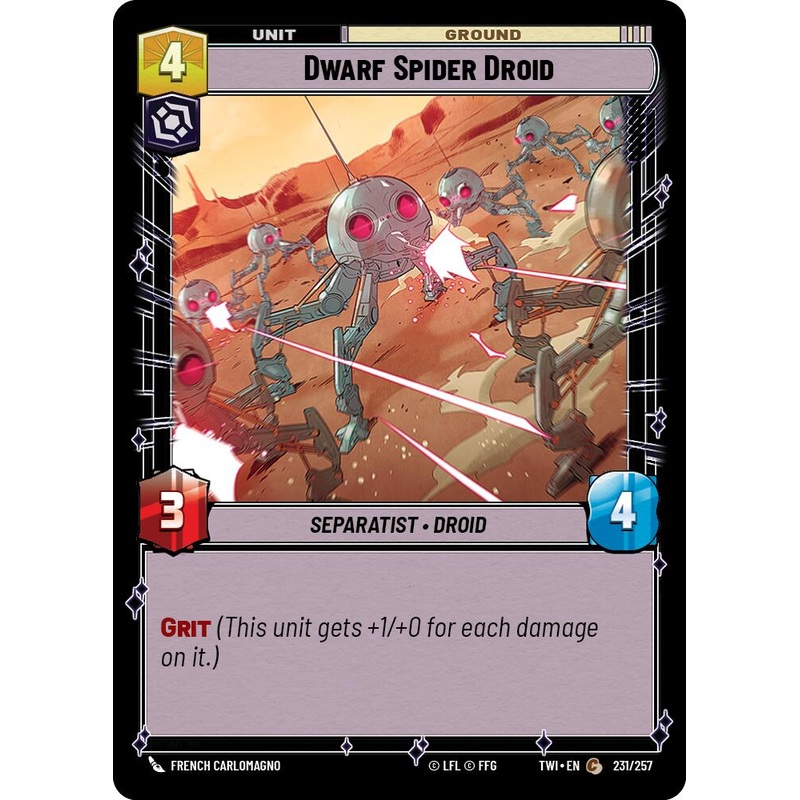 Dwarf Spider Droid (231/257) [Twilight of the Republic]