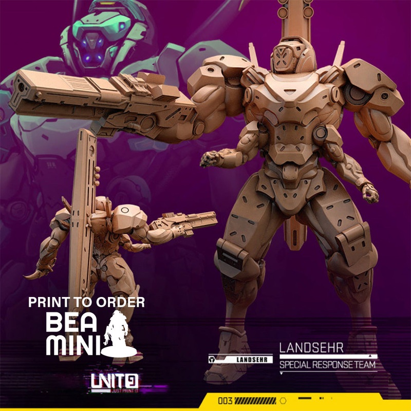 Landsehrs – Special Response Team | BeaMini Print to Order Miniature