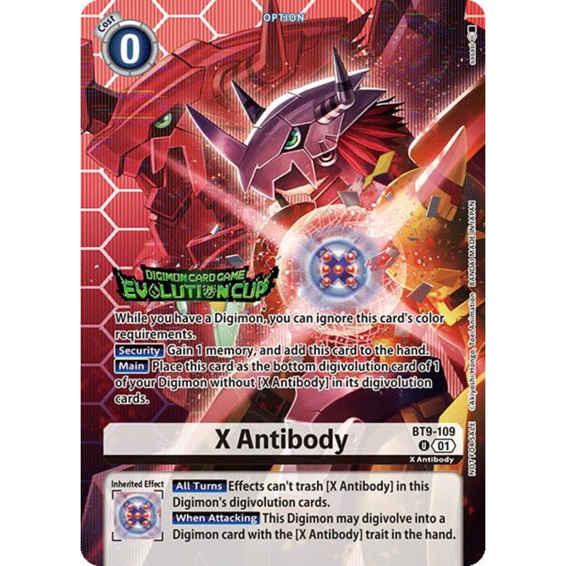 X Antibody [BT9-109] (Evolution Cup 2025 Vol. 1) [X Record]