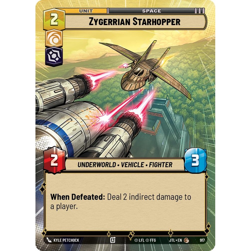 Zygerrian Starhopper (917) (Hyperspace Foil) (917) [Jump to Lightspeed]