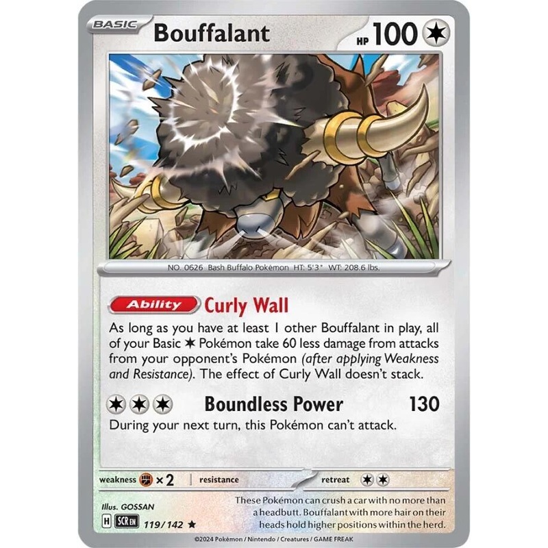 Bouffalant (119/142) [Scarlet & Violet: Black Star Promos]
