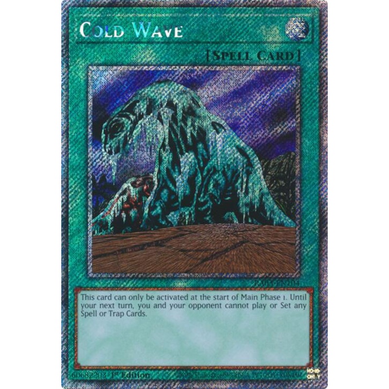 Cold Wave (Platinum Secret Rare) [RA03-EN104] Platinum Secret Rare