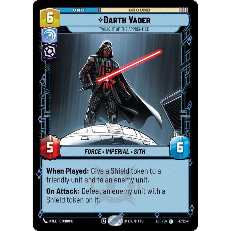 Darth Vader – Twilight of the Apprentice (37/264) (37/264) [Legends of the Force]