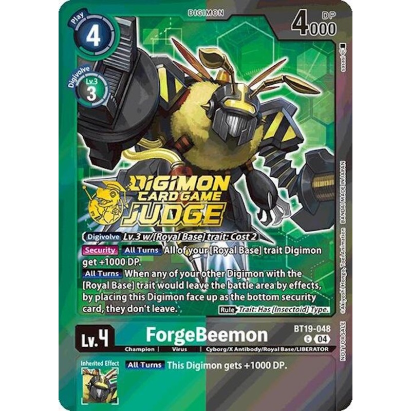 ForgeBeemon [BT19-048] (Judge Pack 2025 Wave 1) [Release Special Booster Ver.2.0]