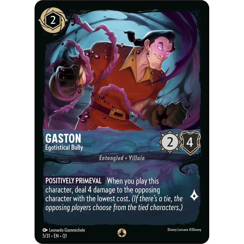 Gaston – Egotistical Bully (5/31) [Illumineer’s Quest: Deep Trouble]