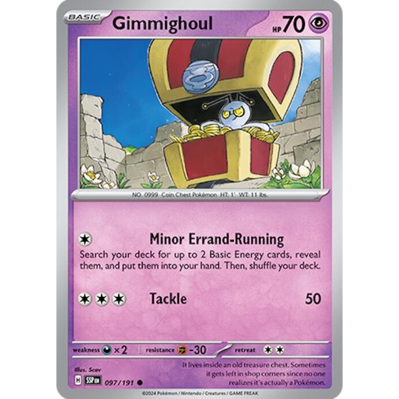 Gimmighoul (097/191) [Scarlet & Violet: Surging Sparks]
