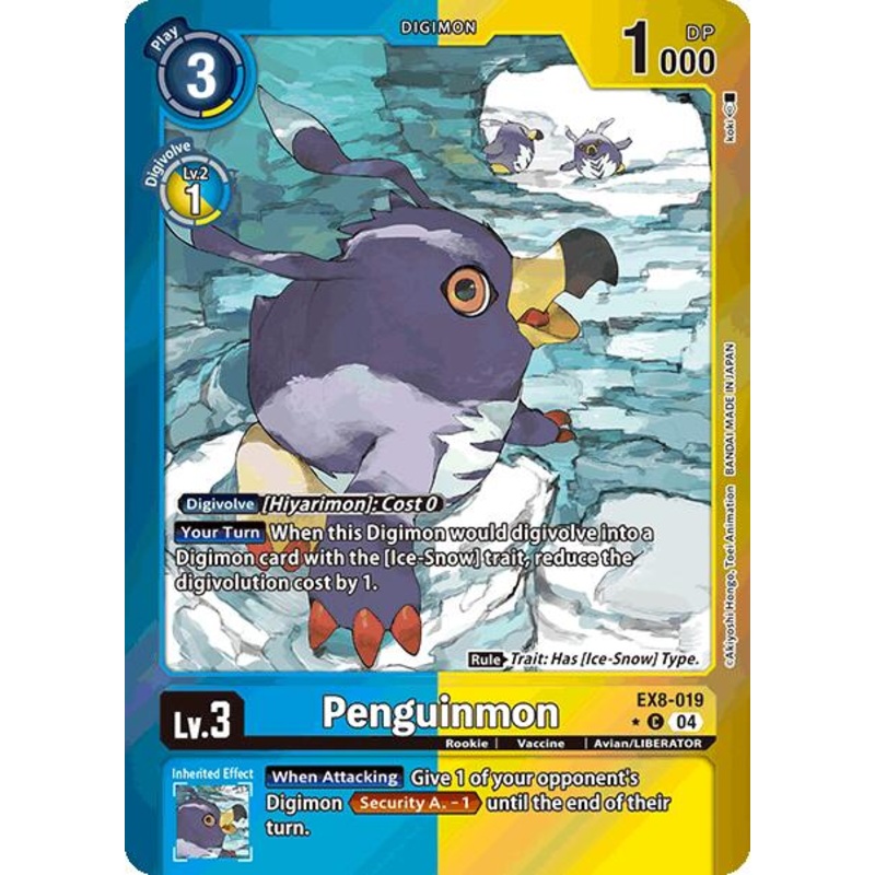Penguinmon [EX8-019] (Limited Foil) [Chain of Liberation]