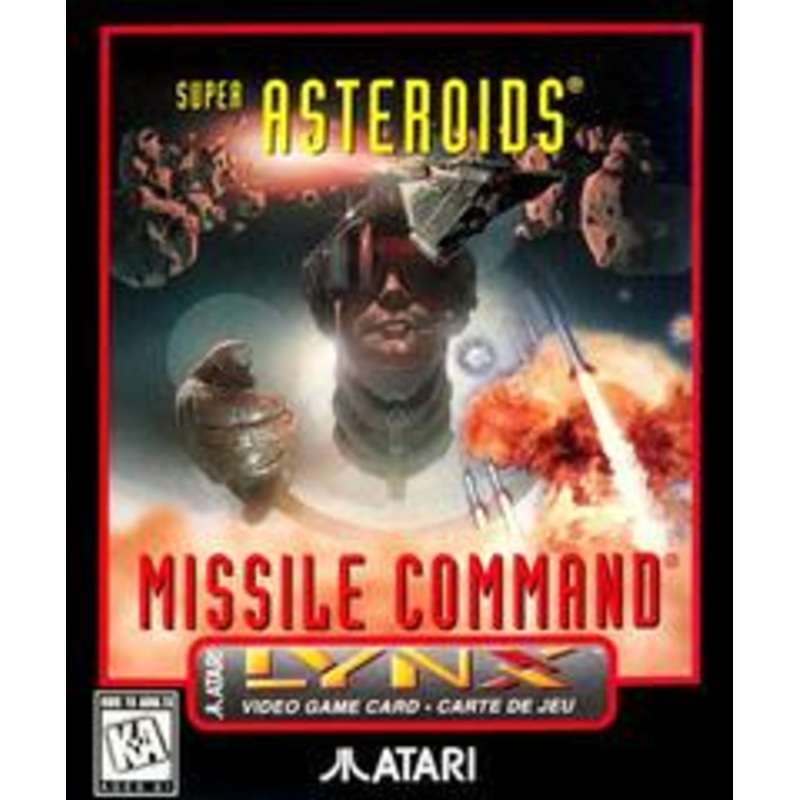Super Asteroids & Missile Command – Atari Lynx