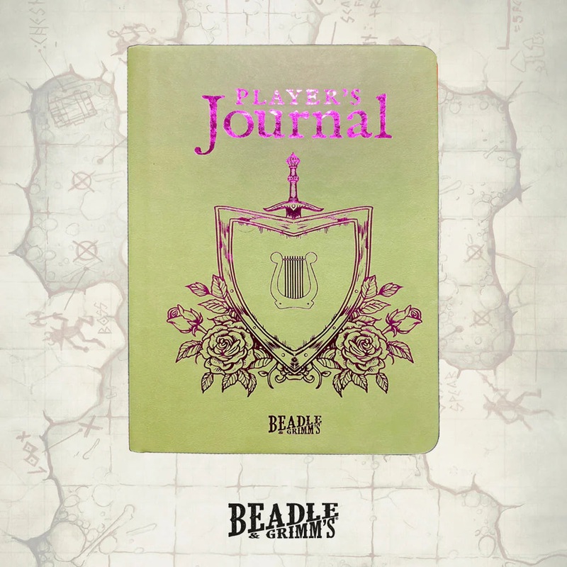 Beadle & Grimm’s Player’s Journal (Sage Green Heraldry)