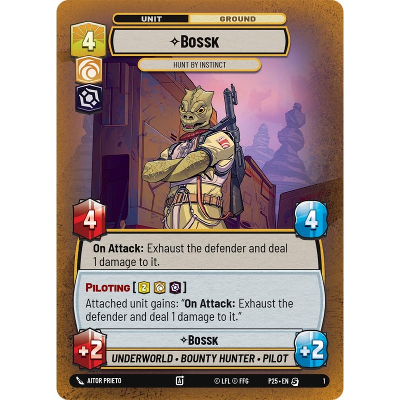 Bossk – Hunt By Instinct (1) (1) [Store Showdown Promos]