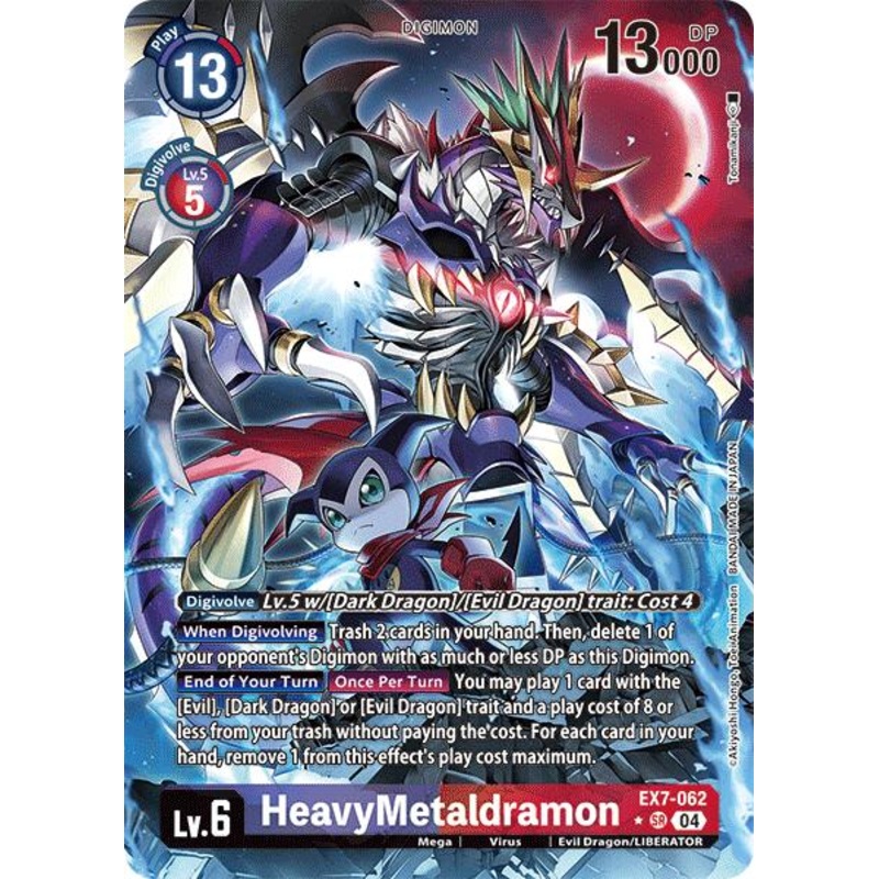 HeavyMetaldramon [EX7-062] (Alternate Art) [Digimon LIBERATOR]
