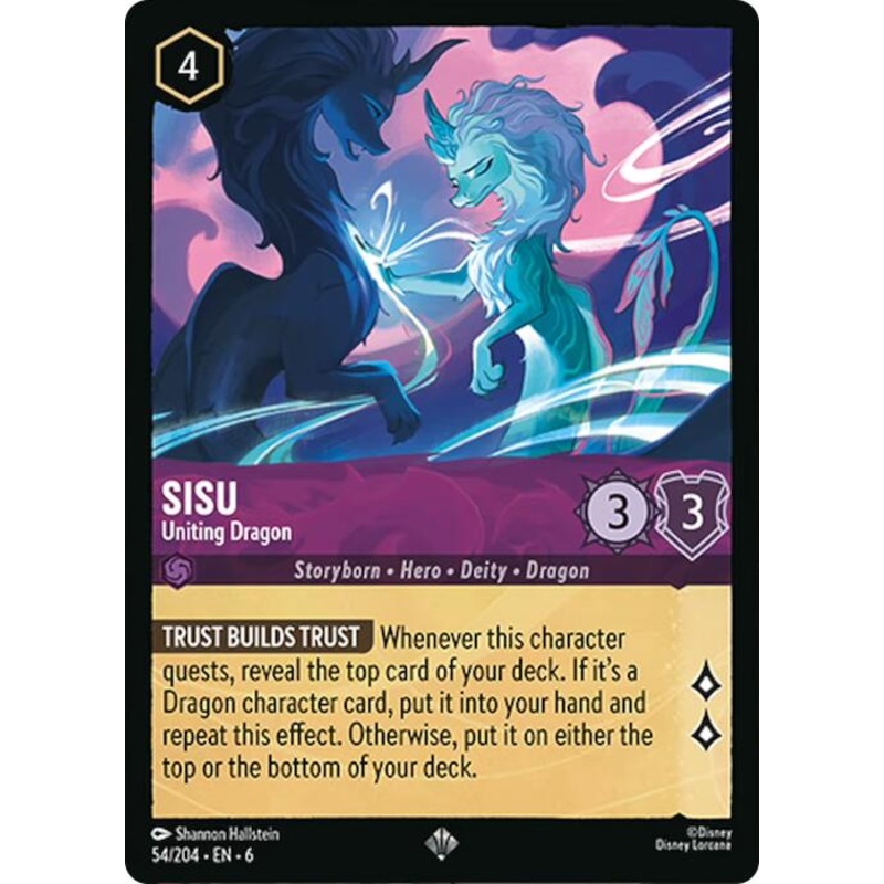Sisu – Uniting Dragon (54/204) [Azurite Sea]