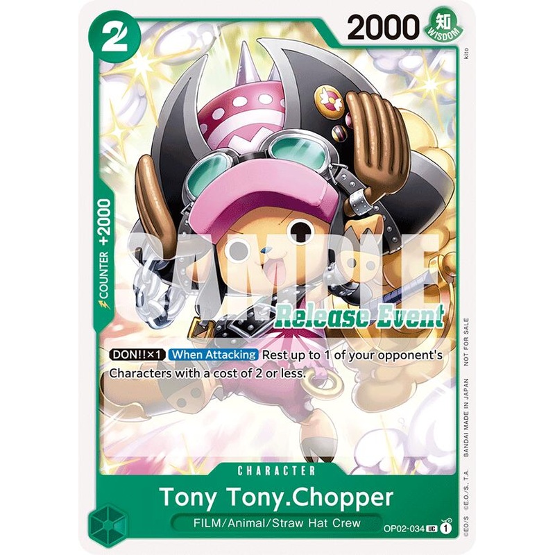 Tony Tony.Chopper (ST15 – ST20 Release Event Pack) [One Piece Promotion Cards]