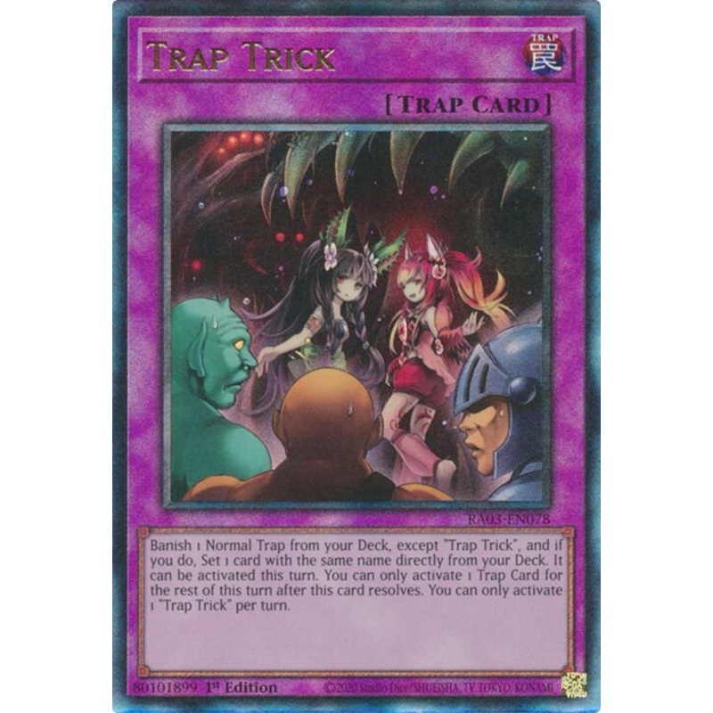 Trap Trick (UTR) [RA03-EN078] Prismatic Ultimate Rare