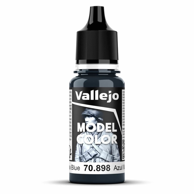 Vallejo Model Colour – Dark Sea Blue (Single Bottle 18ml)