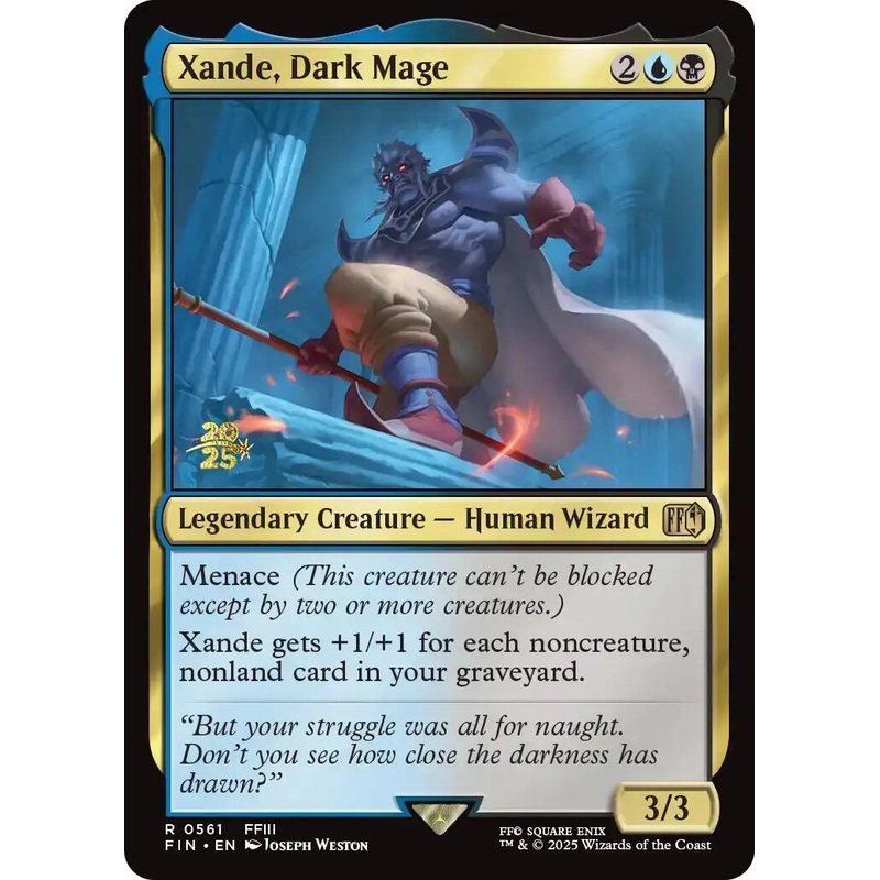 Xande, Dark Mage [FINAL FANTASY Prerelease Promo]