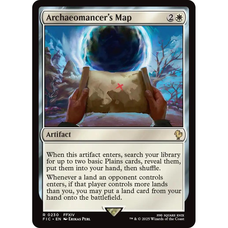 Archaeomancer’s Map (Surge Foil) [FINAL FANTASY Commander]