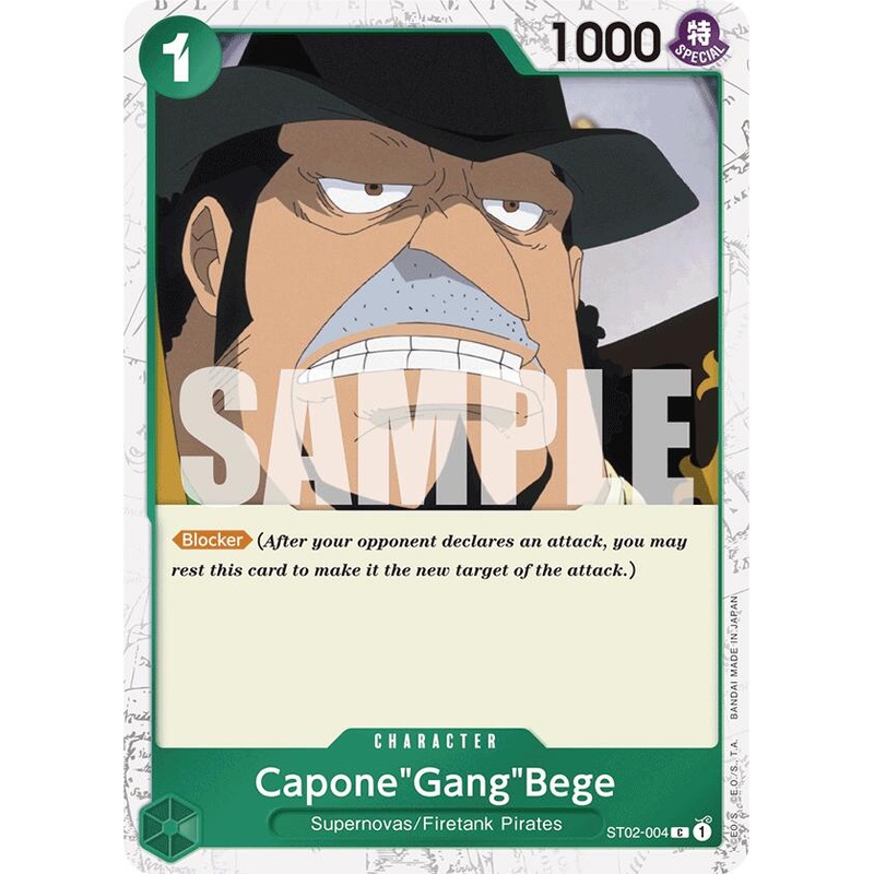 Capone”Gang”Bege (ST02-004) (Jolly Roger Foil) [Premium Booster -The Best-]